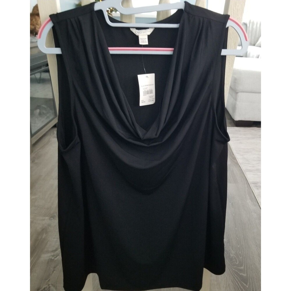 Pair of Cato cowl neck sleeveless NWT 14/16 - Picture 2 of 8